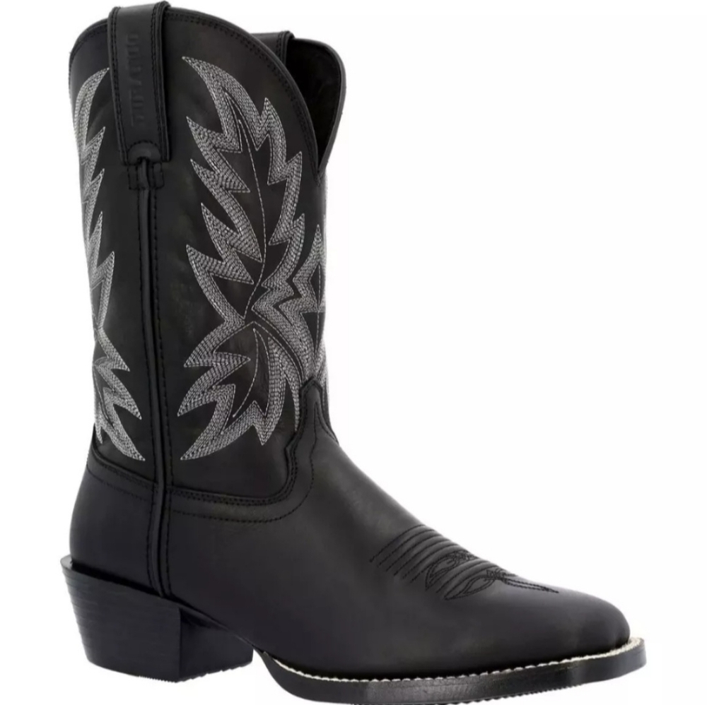 Durango Westward Black Onyx Western Square-toe Boots. Men's 9D